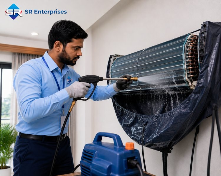 SR Enterprises AC Jet Pump Deep Cleaning Aurangabad